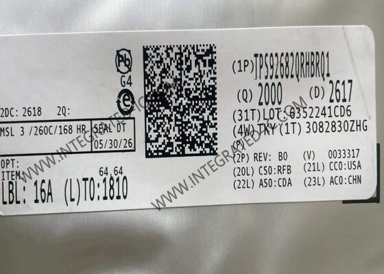 Чип интегральной схемы TPS92682QRHBRQ1 Двухканальный 65V 5A светодиодный драйвер IC