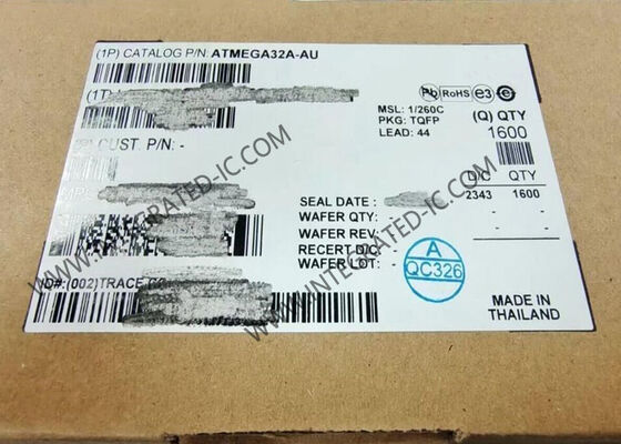 Микроконтроллер ATMEGA32A-AU 16МГц Высокопроизводительный 8-битный AVR ATmega с 32КБ Flash-памяти и 32 линиями ввода-вывода