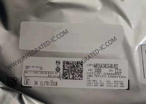 Микроконтроллер MCU AWR1642ABIGABLRQ1 32-битный одночипный FMCW радарный датчик