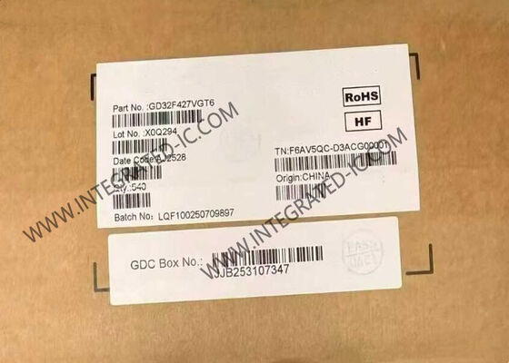 GD32F427VGT6 32-битный MCU с 200MHz Arm Cortex-M4 для графического дисплея от 2.6V до 3.6V