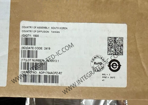 Регулятор напряжения LDO ADP1764ACPZ 4A с низким уровнем шума, микросхема в корпусе LFCSP16