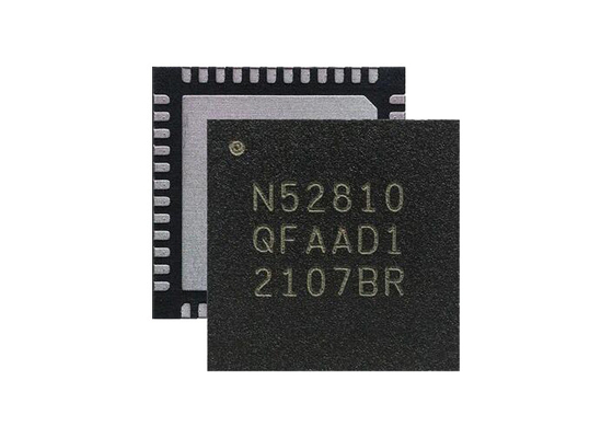 система RF высокой эффективности 4dBm BT IC NRF52810-QFAA-R на обломоке 2.4GHz
