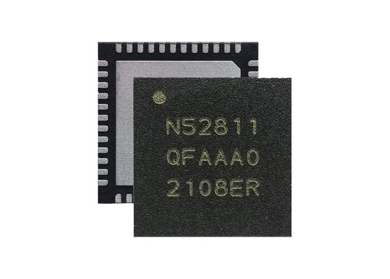 NRF52811-QFAA-R BT IC 2.4GHz Низкая энергия BT 5.4 SoC QFN48 BT 5.4 Система на чипе