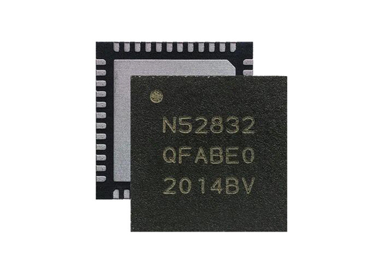 Энергия QFN48 NRF52832-QFAB-R разносторонняя BT 5,3 SoC NRF52832 BT низкая
