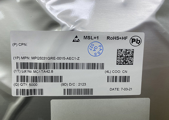 Одиночный гаван PD 3,0 MPQ5031 QFN20 USB регулятора MPQ5031GRE-0015-AEC1-Z PD USB
