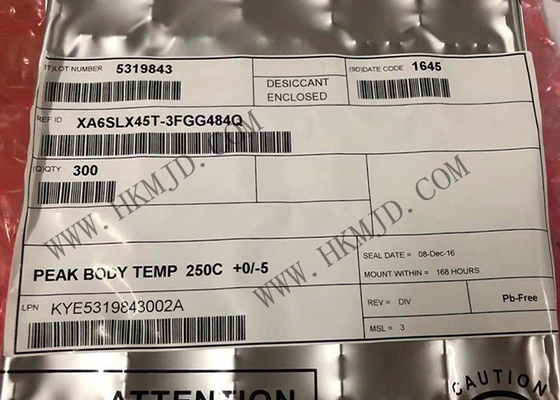 FBGA484 автомобильная высокая эффективность обломока XA6SLX45T-3FGG484Q XA6SLX45T FPGA IC