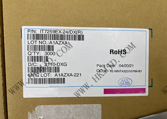 Регулятор IT7259EX-24 QFN обнаружения датчика канала IT7259EX-24/DX 24 емкостный