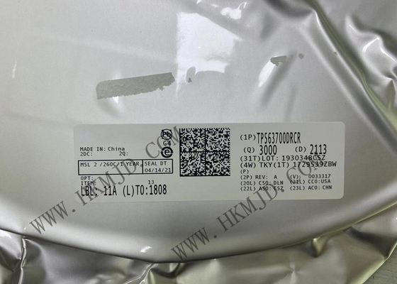 Регулятор переключения IC Самц оленя-поддержки управления TPS63700DRCR TPS63700 360mA силы