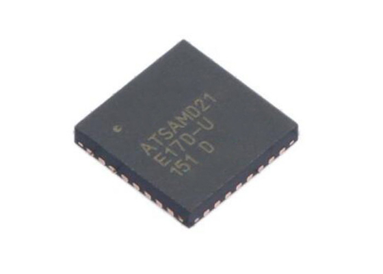 Микроконтроллеры IC QFN32 микросхемы ATSAMD21E17D-MFT малой мощности
