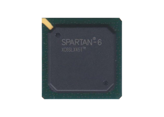 Микросхема интегральной схемы XC6SLX45-2FGG484I FPGA IC Высокоскоростное последовательное соединение