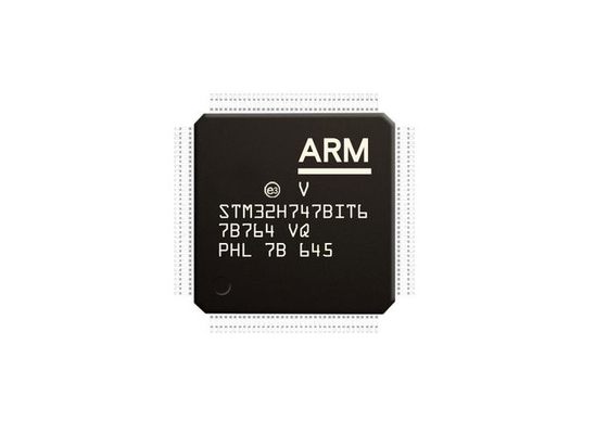 Микроконтроллер IC высокой эффективности MCU 480MHz обломока STM32H747BIT6 интегральной схемы