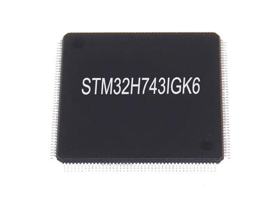 Одиночная высокая эффективность IC 480MHz STM32H743IGK6 микроконтроллеров ядра LQFP176