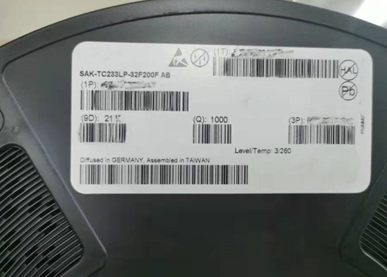Автомобиль откалывает микроконтроллер IC 2MB SAK-TC233LP-32F200F AB трицатидвухразрядный AURIX TriCore