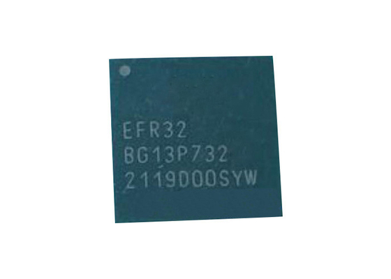 Обломок SoC VFQFN48 энергии IC EFR32BG13P732F512GM48 BT приемопередатчика RF низкий одиночный