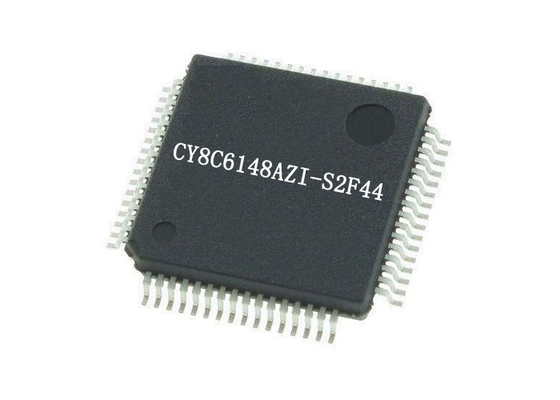 Микроконтроллер IC обломока CY8C6148AZI-S2F44 интегральной схемаы Двойн-ядра 150MHz