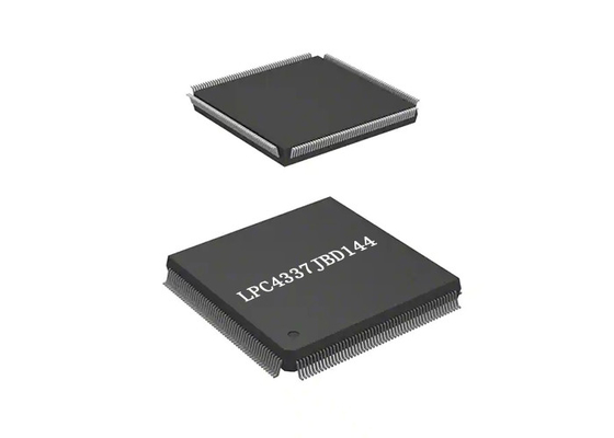 Пакет IC 144-LQFP микроконтроллера Двойн-ядра 204MHz 1MB внезапный LPC4337JBD144 MCU