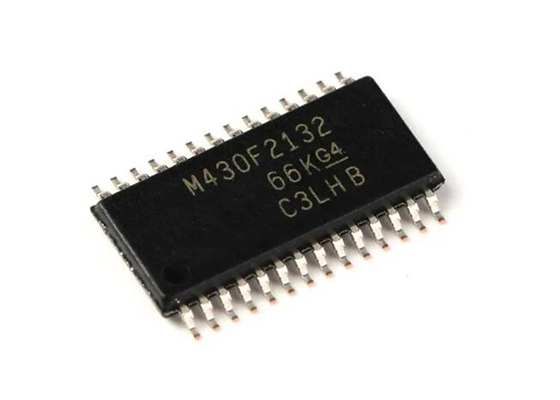 держатель IC 28TSSOP микроконтроллера СИГНАЛА 16MHz MSP430F2132IPW 16BIT СМЕШАННЫЙ поверхностный