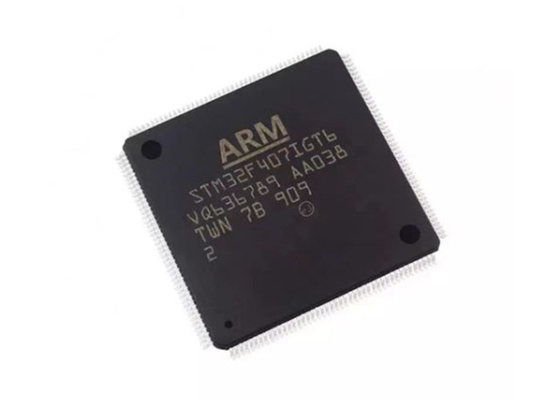 Микроконтроллер IC РУКИ Cortex-M4 высокой эффективности MCU STM32F407IGT6 32BIT 1MB