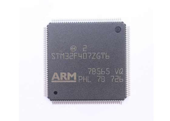 ВНЕЗАПНЫЕ микроконтроллеры Одно-ядра обломока STM32F407ZGT6 интегральной схемаы 1MB трицатидвухразрядные
