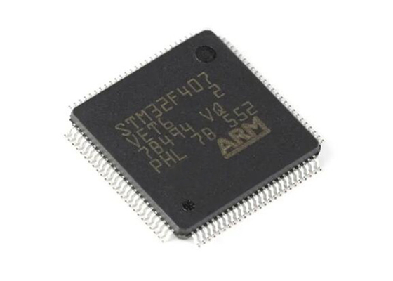ядр 100LQFP коркы M4 руки обломока STM32F407VET6 168MHz интегральной схемаы 512Kbytes