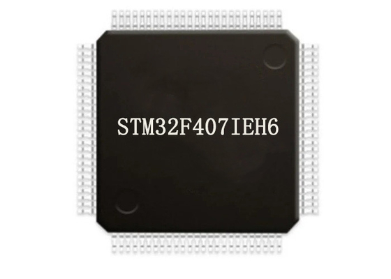 микроконтроллер IC 201-UFBGA обломока STM32F407IEH6 интегральной схемаы 168MHz