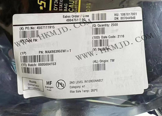 Чип интегральной схемы MAX98395EWI 1-канальный цифровой входный класс DG Усилитель XFBGA28