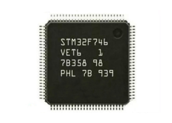 ВНЕЗАПНАЯ корка M7 MCU 100LQFP руки IC STM32F746VET6 216MHz микроконтроллеров 512KB