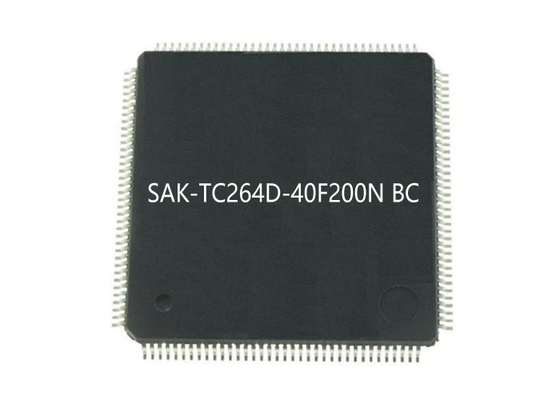 Микроконтроллер обломока SAK-TC264D-40F200N ДО РОЖДЕСТВА ХРИСТОВА 32Bit TriCore AURIX интегральной схемаы 2.5MB