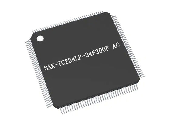 Пакет AC TQFP-144 IC SAK-TC234LP-24F200F микроконтроллера 1.5MB сильный AURIX