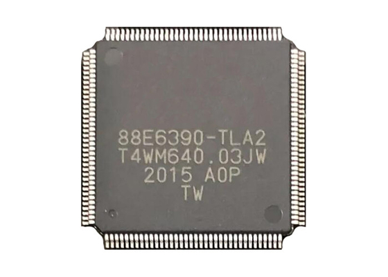 Приемопередатчик IC TQFP144 локальных сетей гигабита обломока 88E6390-A0-TLA2C000 интегральной схемаы