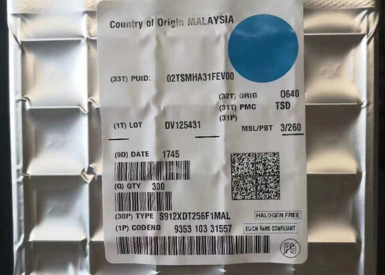 Микроконтроллер IC 80MHz обломока S912XDT256F1MAL LQFP112 256KB микроконтроллера внезапный