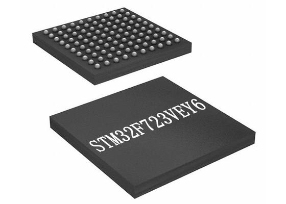 Интегрированная рука Cortex-M7 MCU 512Kbytes IC внезапного STM32F723VEY6 100-UFBGA
