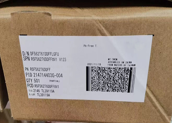 Вспышка IC 100MHz 64KB микроконтроллера Одно-ядра обломока R5F562T6DDFF IC трицатидвухразрядная