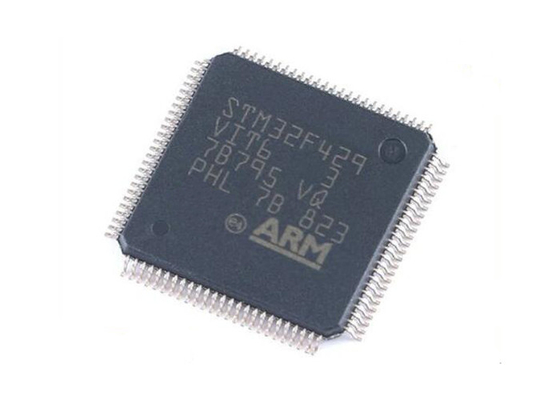 Микроконтроллер интегрированный STM32F429VIT6 IC 32Bit одиночный ядра IC 100LQFP
