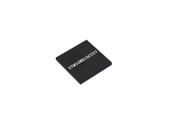 Микроконтроллер IC 48-UFQFN STM32WB15CCU7 Multiprotocol беспроводной трицатидвухразрядный MCU