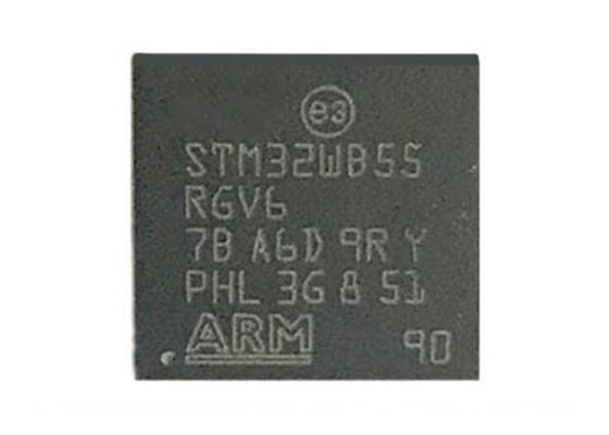 6dBm ядр Multiprotocol беспроводное MCU микроконтроллера MCU STM32WB55RGV6 68VFQFN двойное