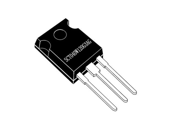 Транзисторы кремниевого карбида HiP247 широкие Bandgap обломока SCT040W120G3AG интегральной схемаы SIC