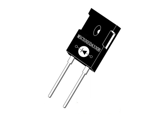 Одиночный обломок TO-247-2 SiC Schottky интегральной схемаы SBD SIC диодов MSC030SDA330B 30A SiC