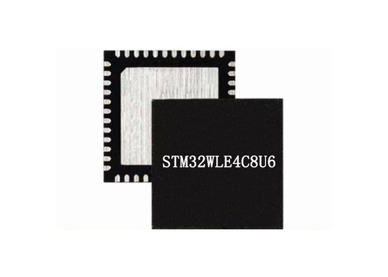 Микроконтроллеры IC Multiprotocol LPWAN трицатидвухразрядной РУКИ STM32WLE4C8U6 беспроводные
