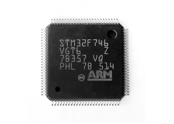 Одиночный обломок микроконтроллера микроконтроллера MCU 100LQFP 216MHz ядра STM32F746VGT6