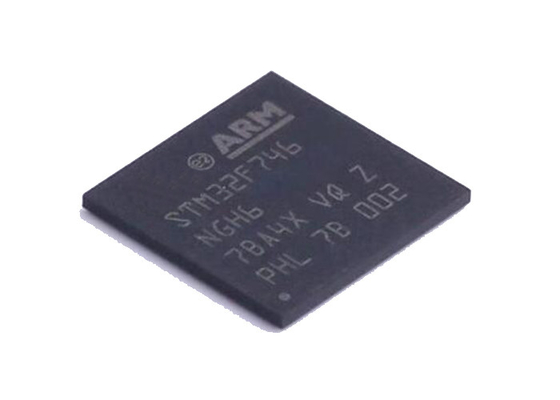 Микроконтроллер MCU STM32F746NGH6 врезал ядр микроконтроллеров 216TFBGA одиночное