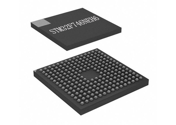 Микроконтроллеры IC MCUs 216TFBGA высокой эффективности микроконтроллера MCU STM32F746NEH6