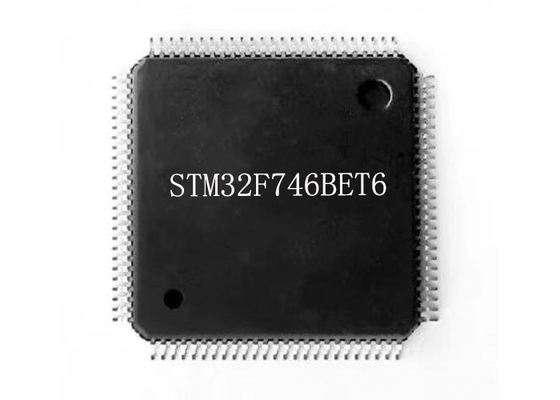 Микроконтроллеры IC микроконтроллера MCU 216MHz LQFP208 высокой эффективности STM32F746BET6