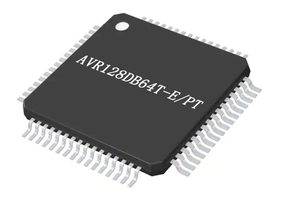 Микроконтроллер IC 8-разрядное 24MHz 128KB микроконтроллера AVR128DB64T-E/PT MCU