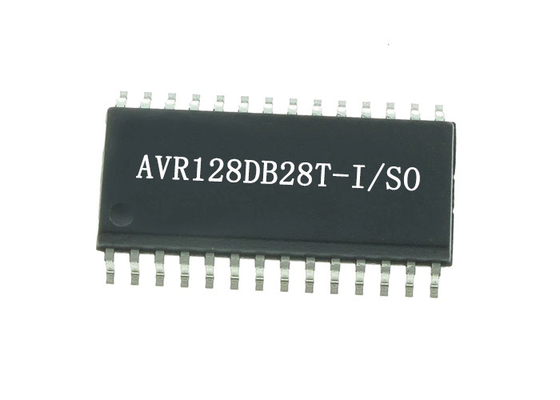 Врезанный пакет микроконтроллеров AVR128DB28T-I/SO 8-разрядный 24MHz 28-SOIC