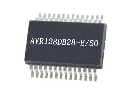 Микроконтроллеры ядра микроконтроллера MCU AVR128DB28-E/SO низкой мощности 8-разрядные