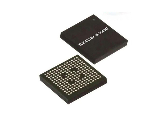 ICs откалывают вентильную матрицу IC XC6SLX100-3CSG484I 33 MHz 484-FBGA поля Programmable
