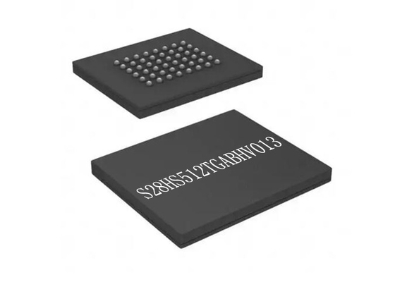 Обломок интегральной схемаы высокоскоростные ВСПЫШКА CMOS S28HS512TGABHV013 НИ IC 24FBGA памяти