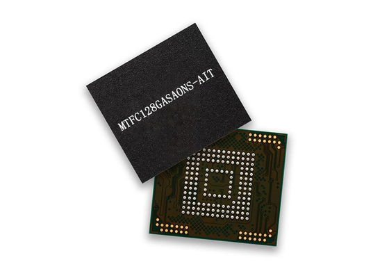 Память IC обломока MTFC128GASAONS-AIT 1Tbit 52MHz 153-TFBGA интегральной схемаы