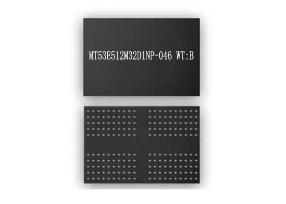 ВЕС обломока MT53E512M32D1NP-046 интегральной схемаы: ДРАХМА ПАМЯТИ IC 200WFBGA IC памяти b